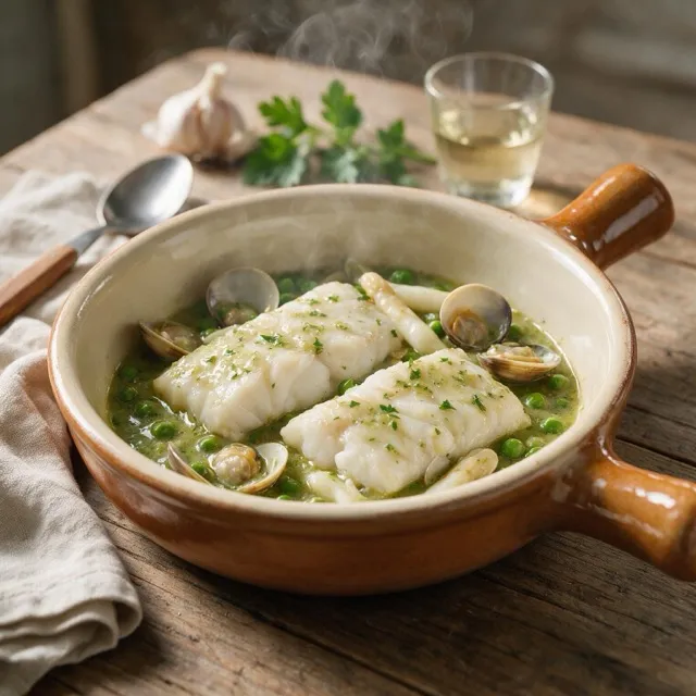 Merluza en Salsa Verde